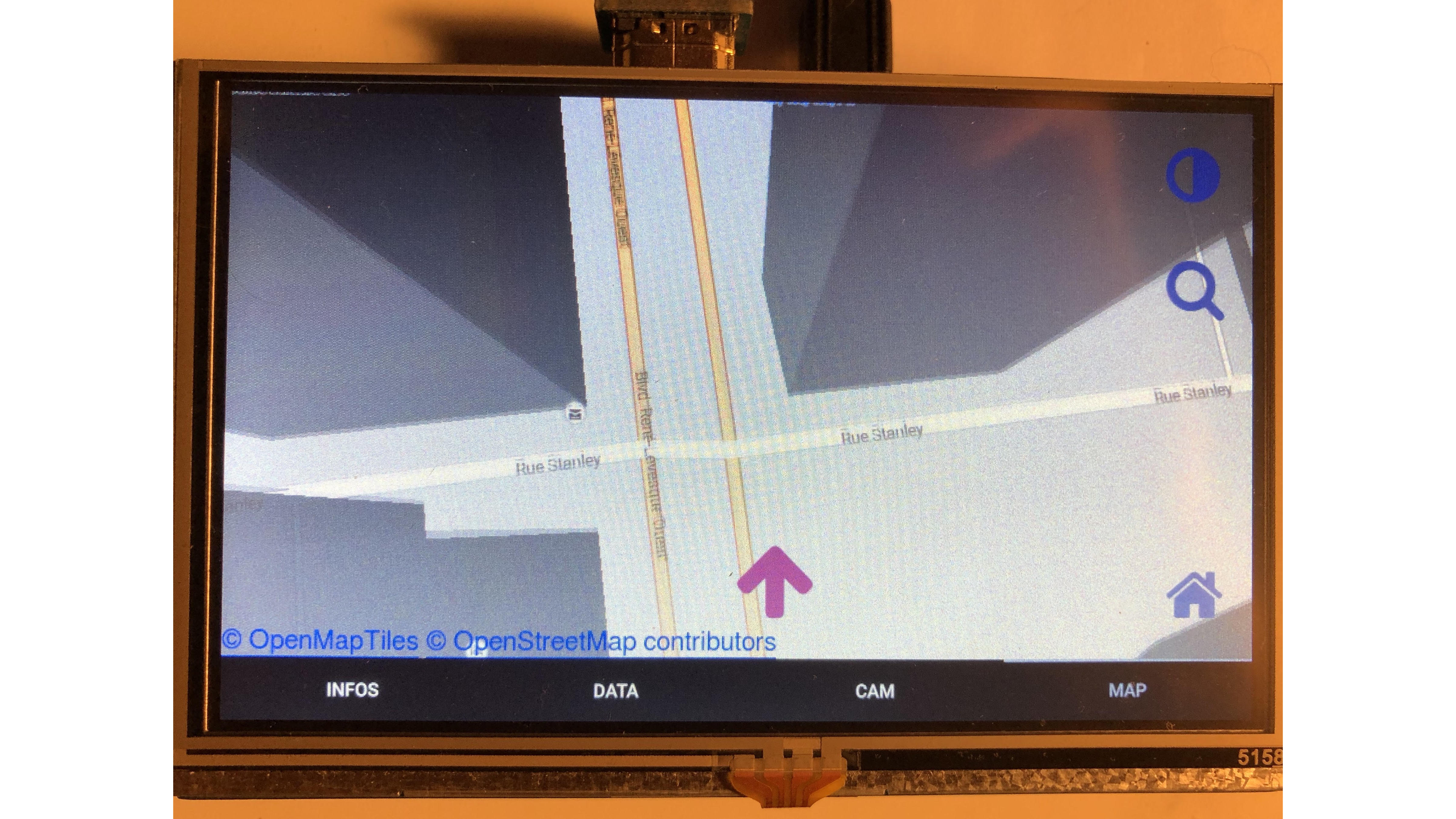 DYI car navigation with OpenStreetMap