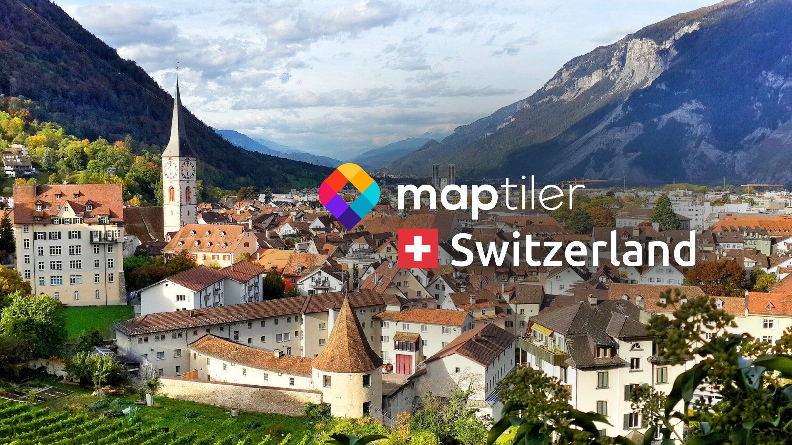 Maps in German, French, Italian, and Rumansch 