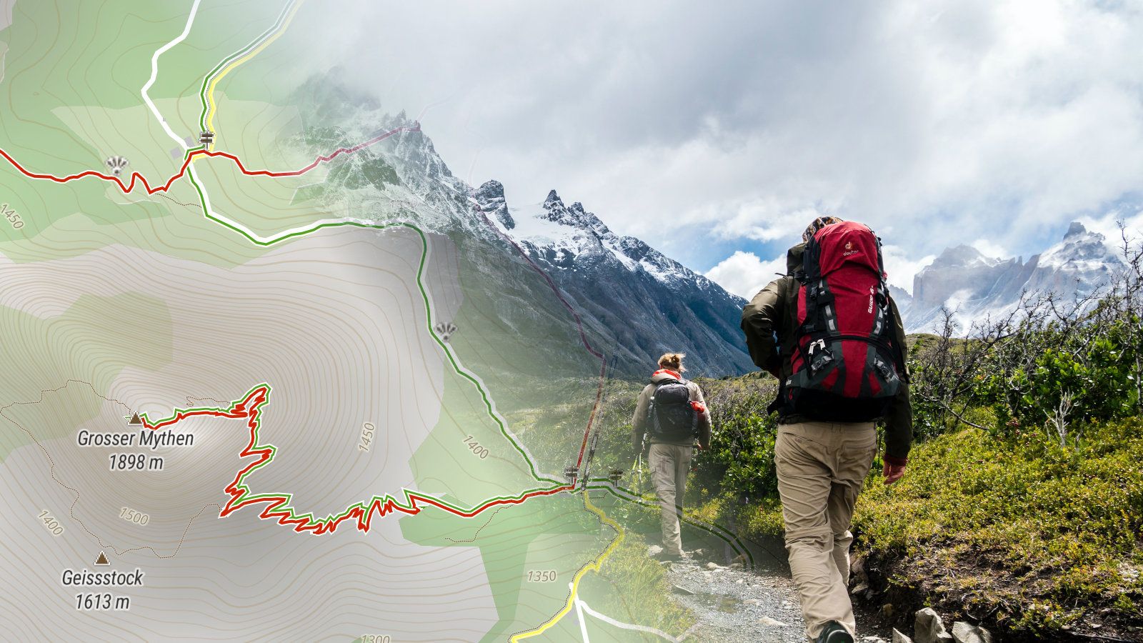 Hiking and biking map for self-hosting