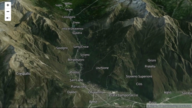 3D terrain
