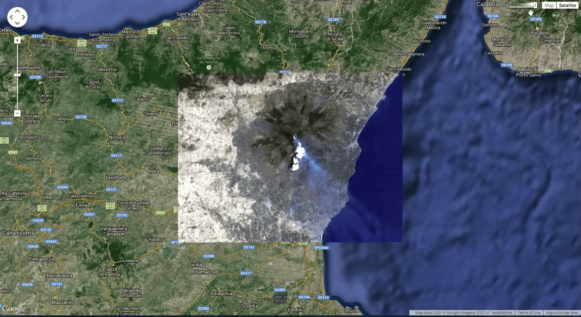 Load geographical location from KML